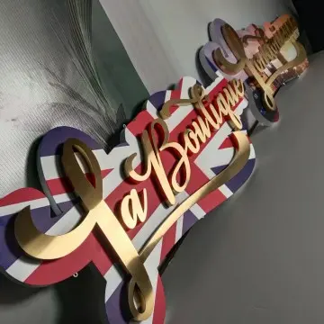 Custom Metal Letters for Business Signage, Storefront Signage, Indoor & Outdoor Use