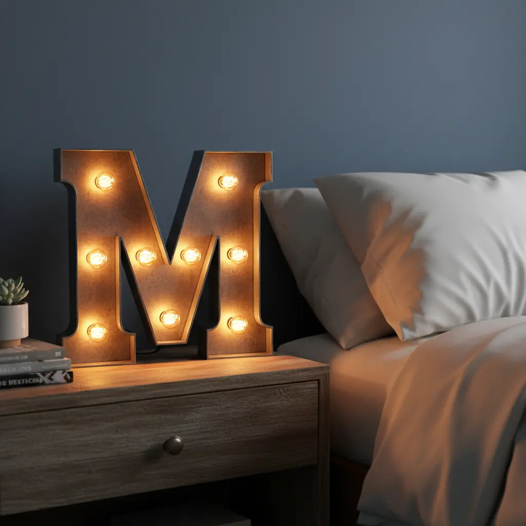 Marquee Letter For Bedrooms