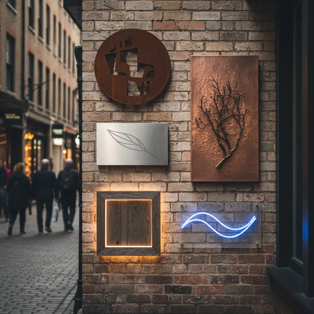 Wall Mounted Business Signs For Businesses