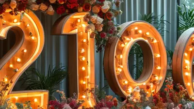 Where to Buy Giant Marquee Numbers for Your Wedding in 2026?