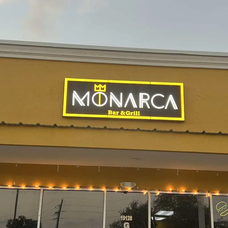 Custom LED Facelit Letters Sign for Buisness, Storefront, Events