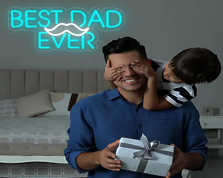 Father's Day Neon Lights: Light Up th...