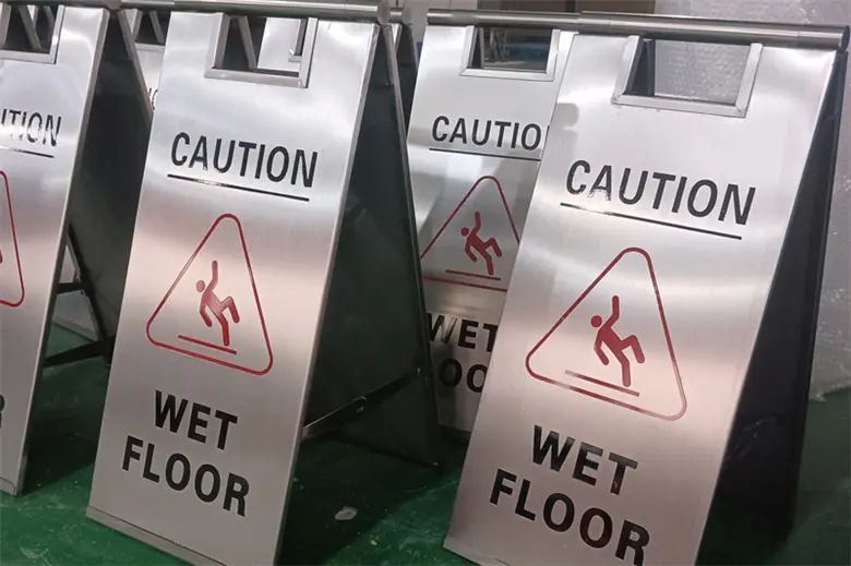 Metal Warning Sign (2)