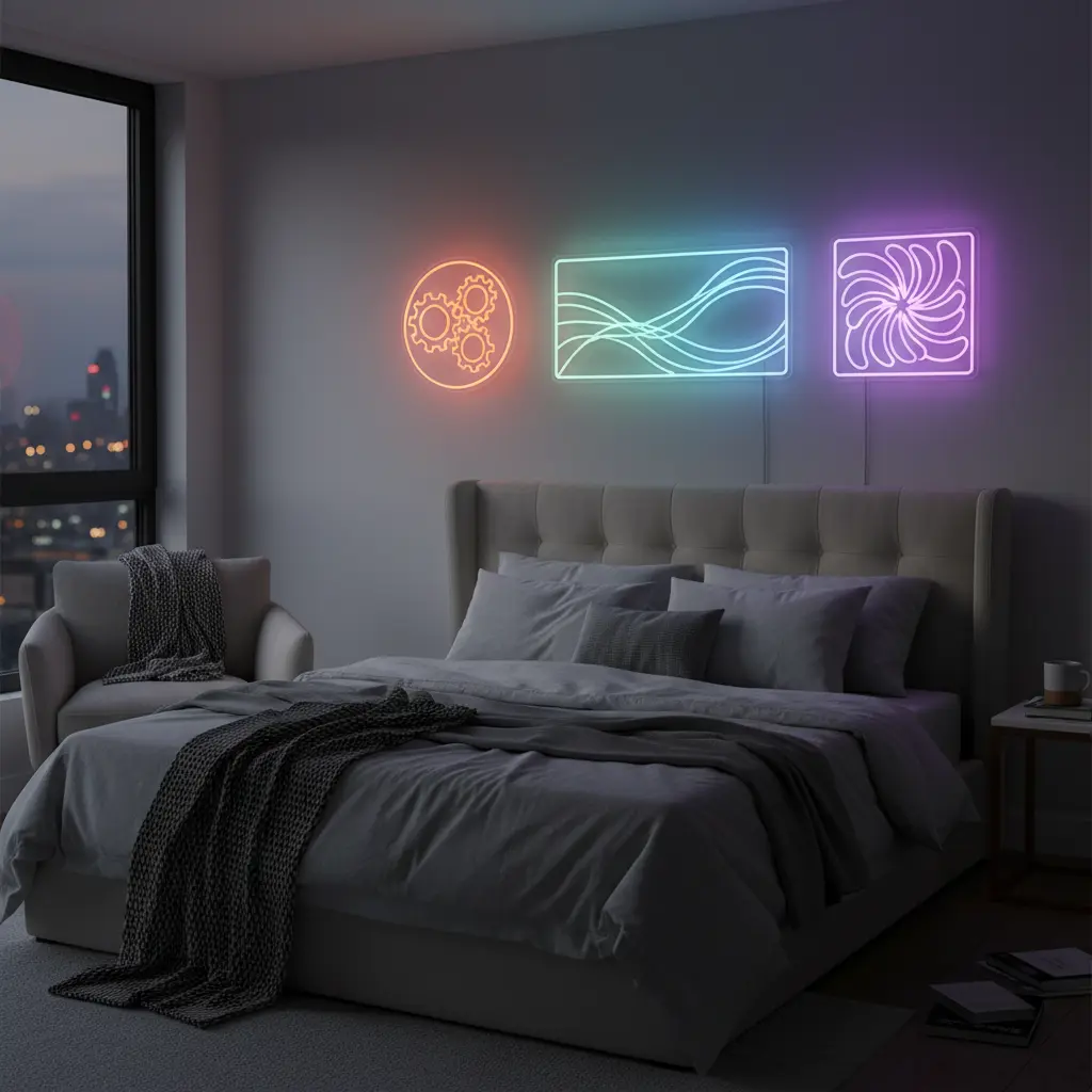 Illuminated Building Signs For Bedrooms
