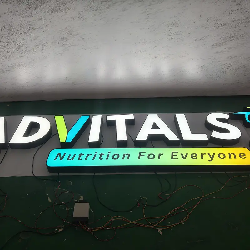 Customized Stainless steel front illuminated Letters signage for store (2).jpg