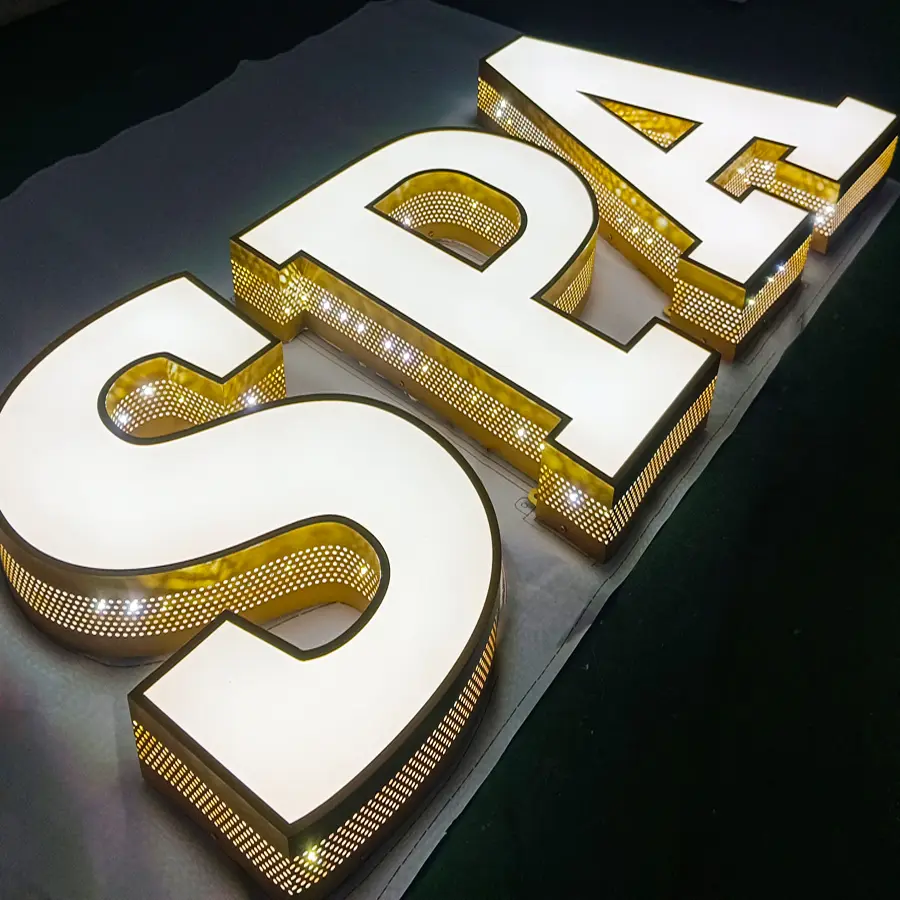 Custom LED Facelit & Sidelit Letters for Buisness, Storefront, Events-1