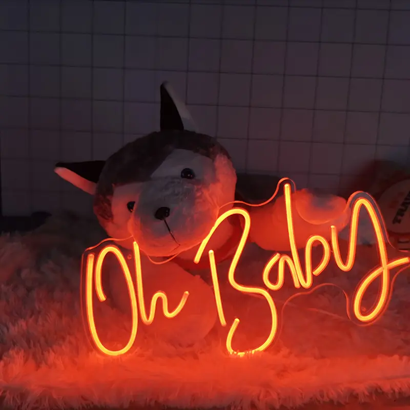 Factory Custom LED Neon Wedding Signs for wedding part sign decoration .jpg