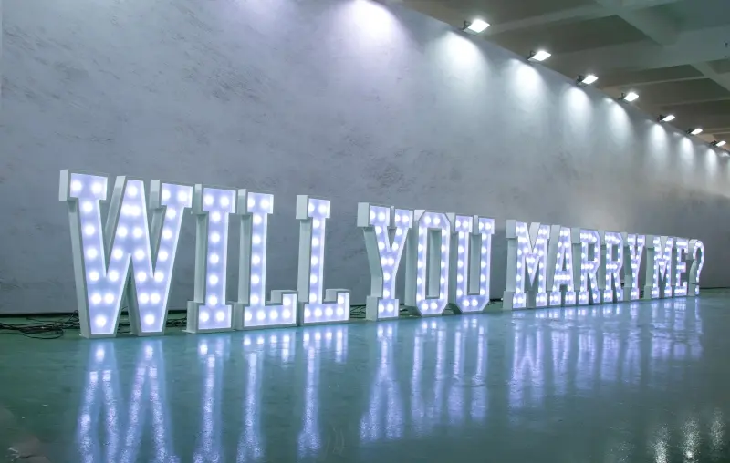 Best custom3ft,4ft MARRY ME Marque Letters sign-1