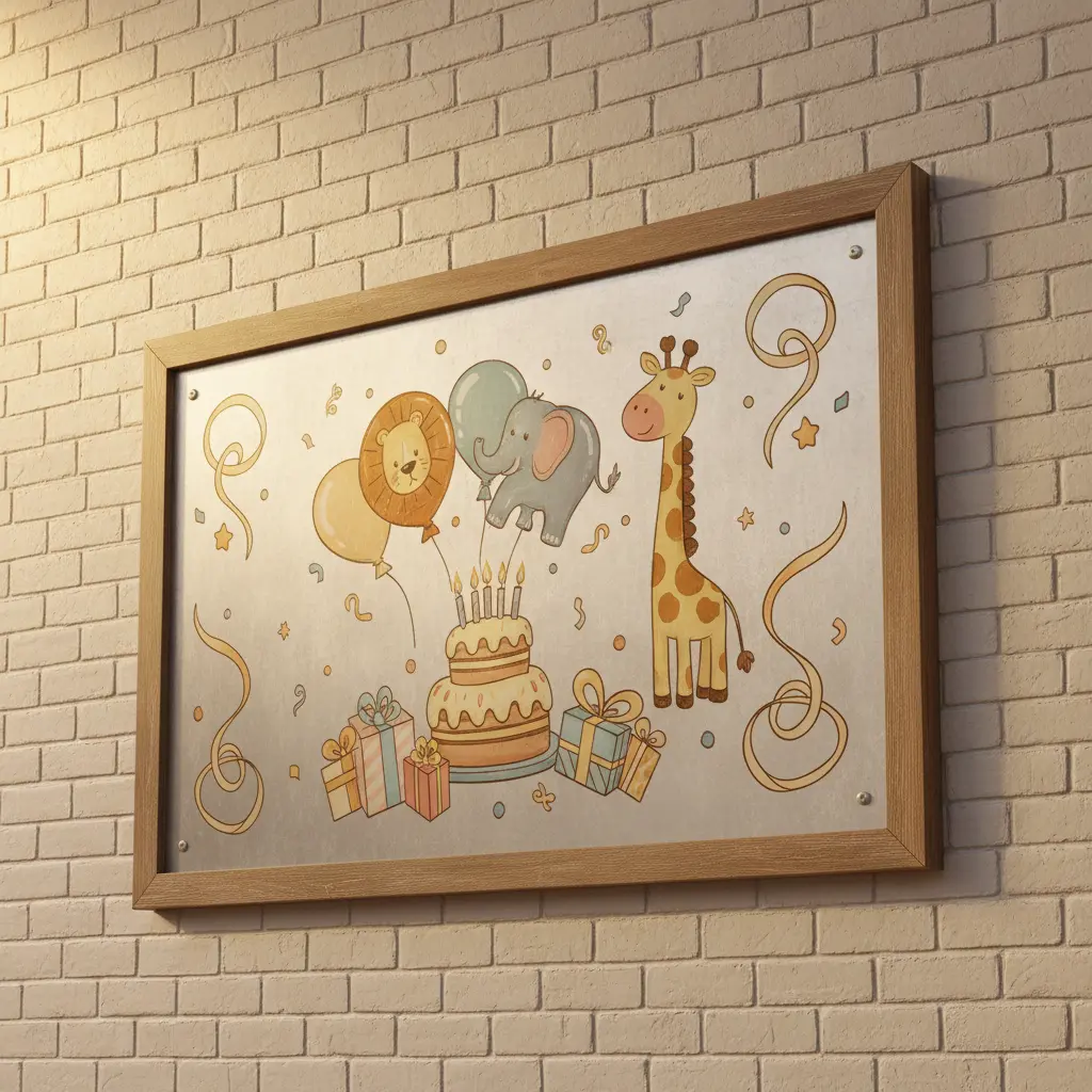 Business Wall Sign For Birthday Parties