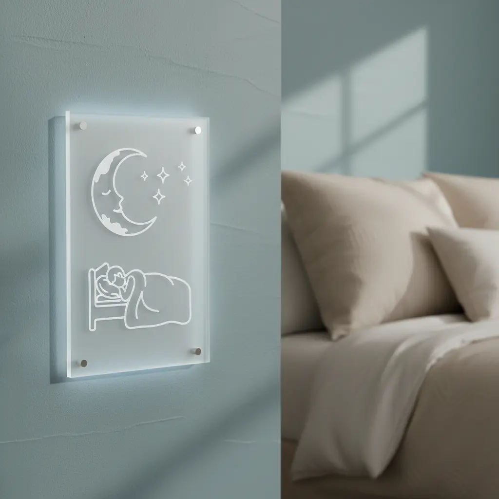 Acrylic Signage For Bedrooms