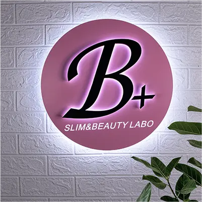 Metal Wall Logo Sign