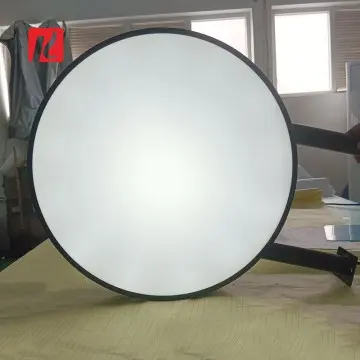 Hanging Light Box, Vacuum Molding Round Advertising Sign, LED Blade Advertising Sign