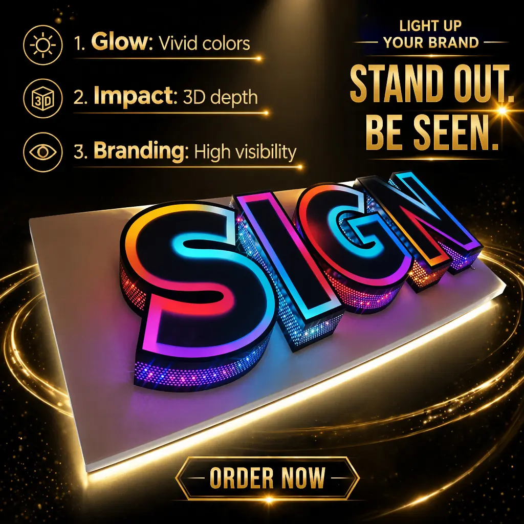 vivid-color-3d-illuminated-branding
